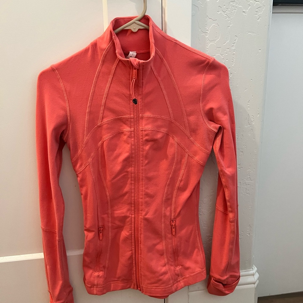 Lululemon Athletica Vibrant Coral Jacket